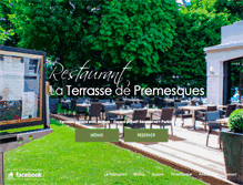 Tablet Screenshot of laterrassedepremesques.com